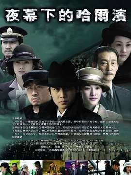 夜幕下的哈尔滨